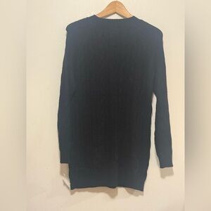 Classic Black Crewneck Sweater